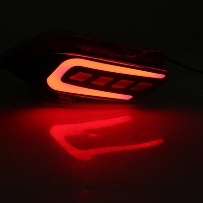 2X LED Rear Bumper Lamps for Toyota Vios (2016–2017) yb