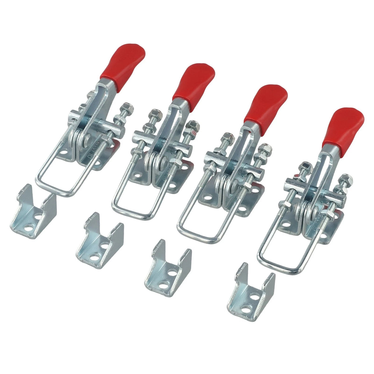 Set of 4 Load-Bearing Toggle Clamps for Hand Tools (160Kg/360lbs)