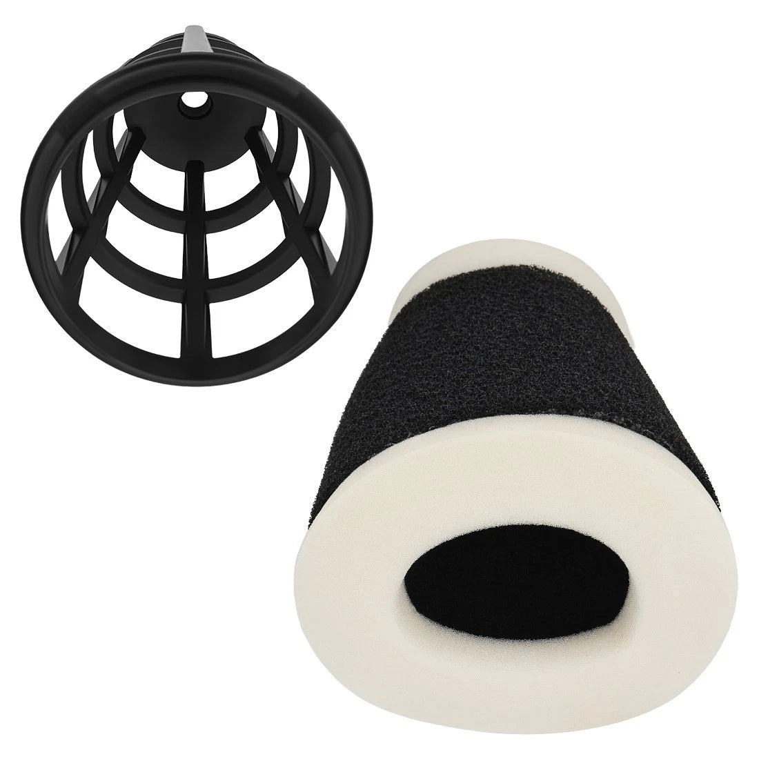 Air Filter Cleaner w/Cage Holder for Yamaha Big Wheel BW200 BW200E (1986–1988)