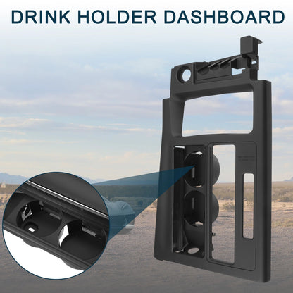 Cup Holder for Chevrolet Corvette Drink Holder Practical Black (1997–2019)
