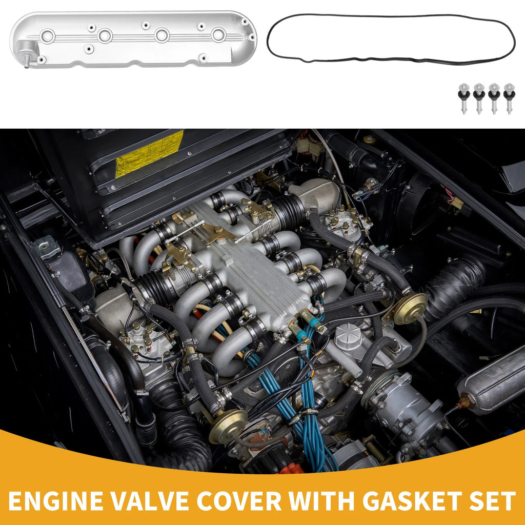 Engine Valve Cover with Gasket Replacement for Chevrolet Tahoe (2000–2008) 1 Set