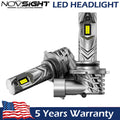 2X HB3 9005 LED Headlight Bulbs for