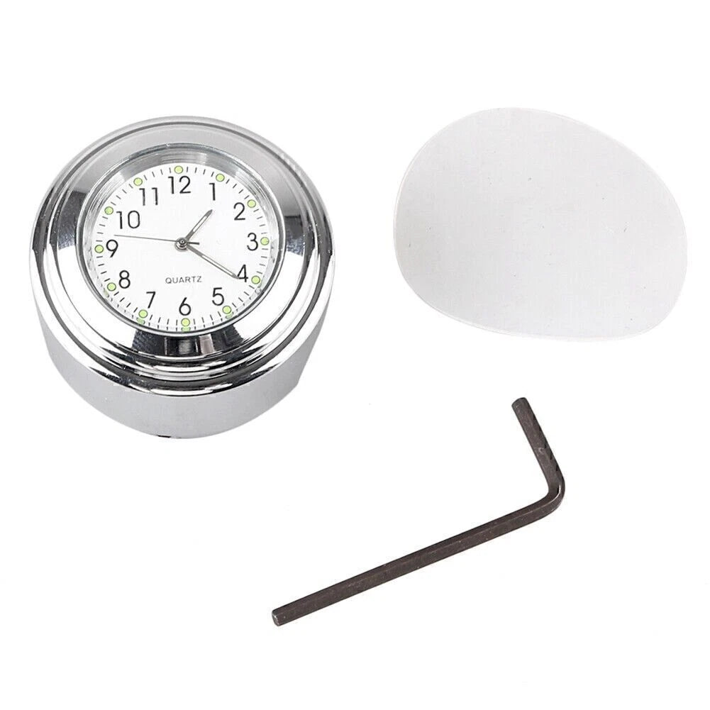 Digital Clock Time Gauge for Mini Motorcycle (7/8" Mount)