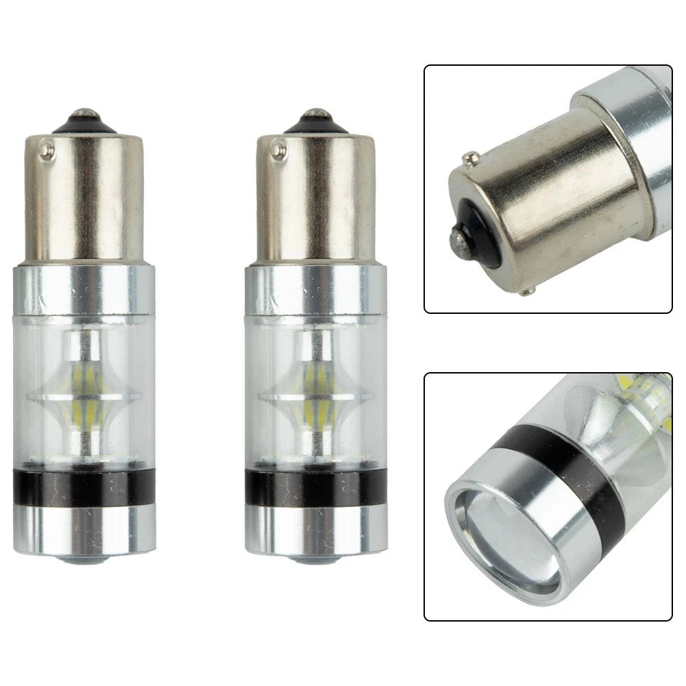 2X 100W 1156 Light Bulbs BA15S 382 for Automotive (1000LM)