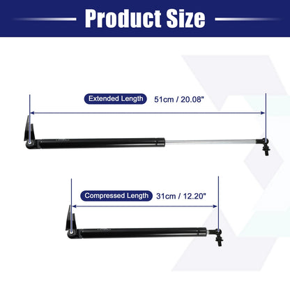 Rear Trunk Lift Supports Struts Gas Spring Replacement for Subaru (2 Pcs) (2018–2023)
