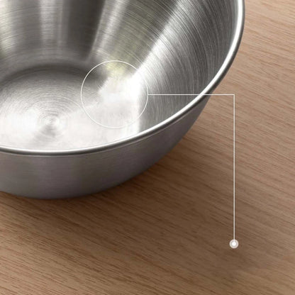 Fine Mesh Stainless Steel Drain Basket for Rice Washing & Vegetables