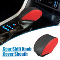 Automatic Gear Shift Knob Cover for Toyota RAV4 (2019–2023) Black Red
