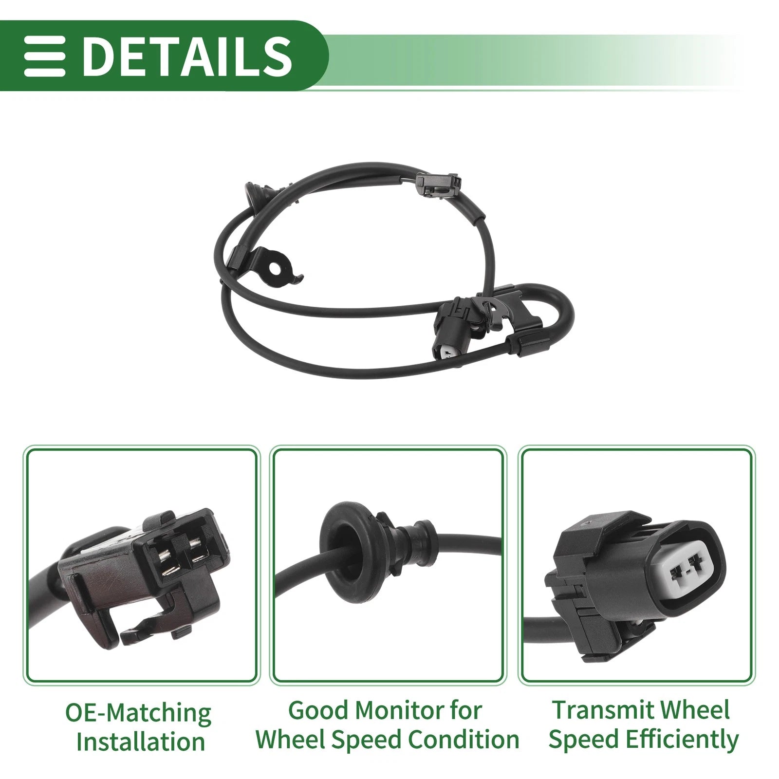 ABS Wheel Speed Sensor No. 895160E020 for Lexus RX350 (2004–2006)