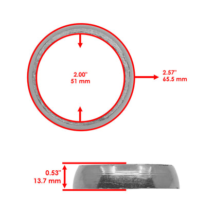Exhaust Gaskets and Springs Kit for Arctic Cat Cougar (1992–1998)