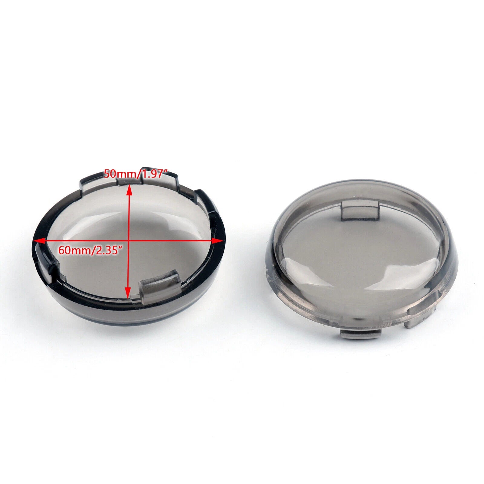 Turn Signal Light Lens Cover for Road King, Tour Glide (SMK T9)