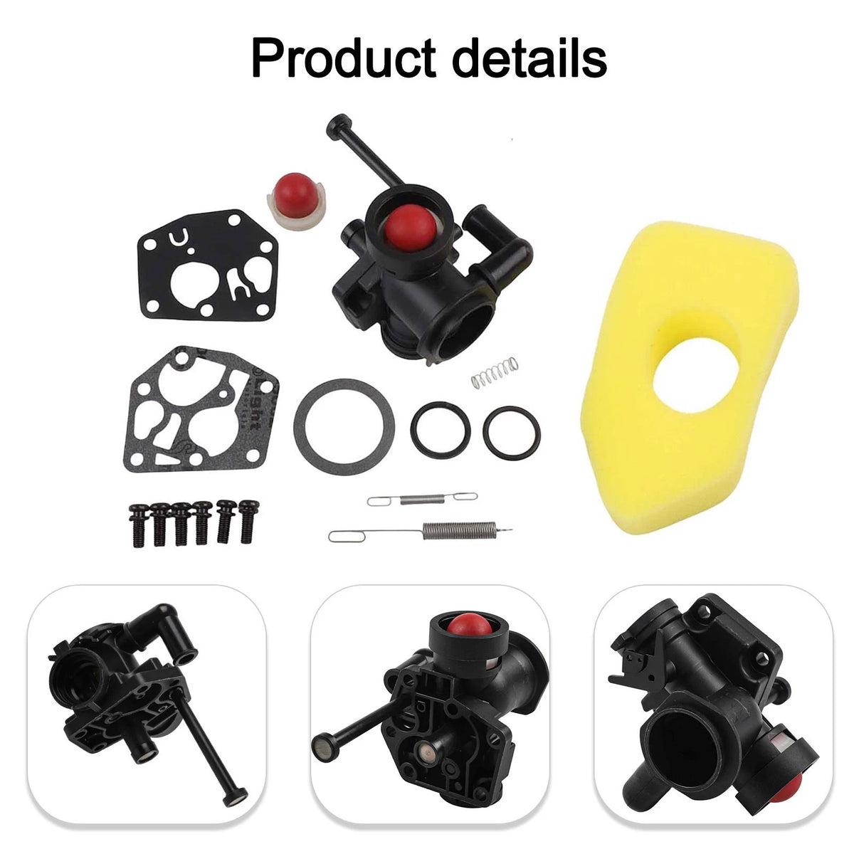 Comprehensive Carburetor Set for 497619 499809 498809 494406 Engines