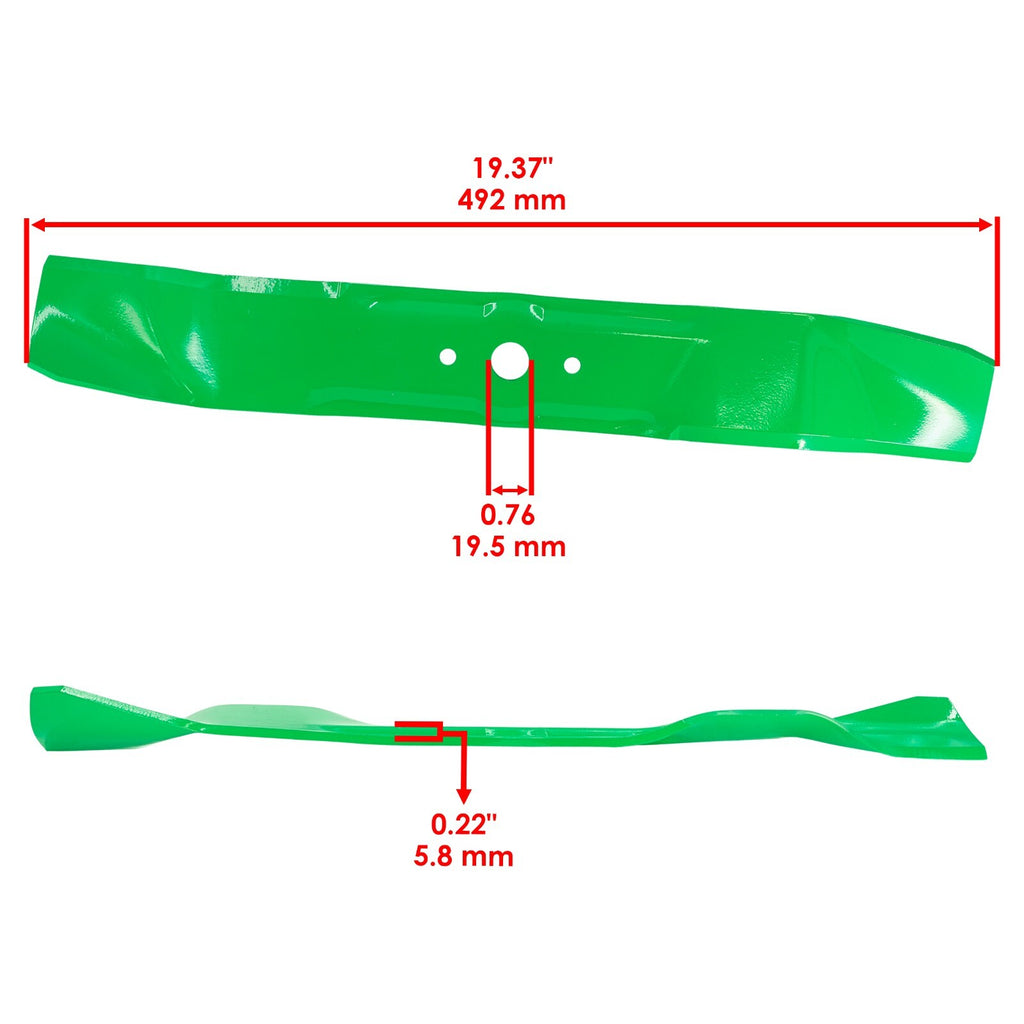Deck Blade Replacement for Cub Cadet MTD Mulching (2008–2022)