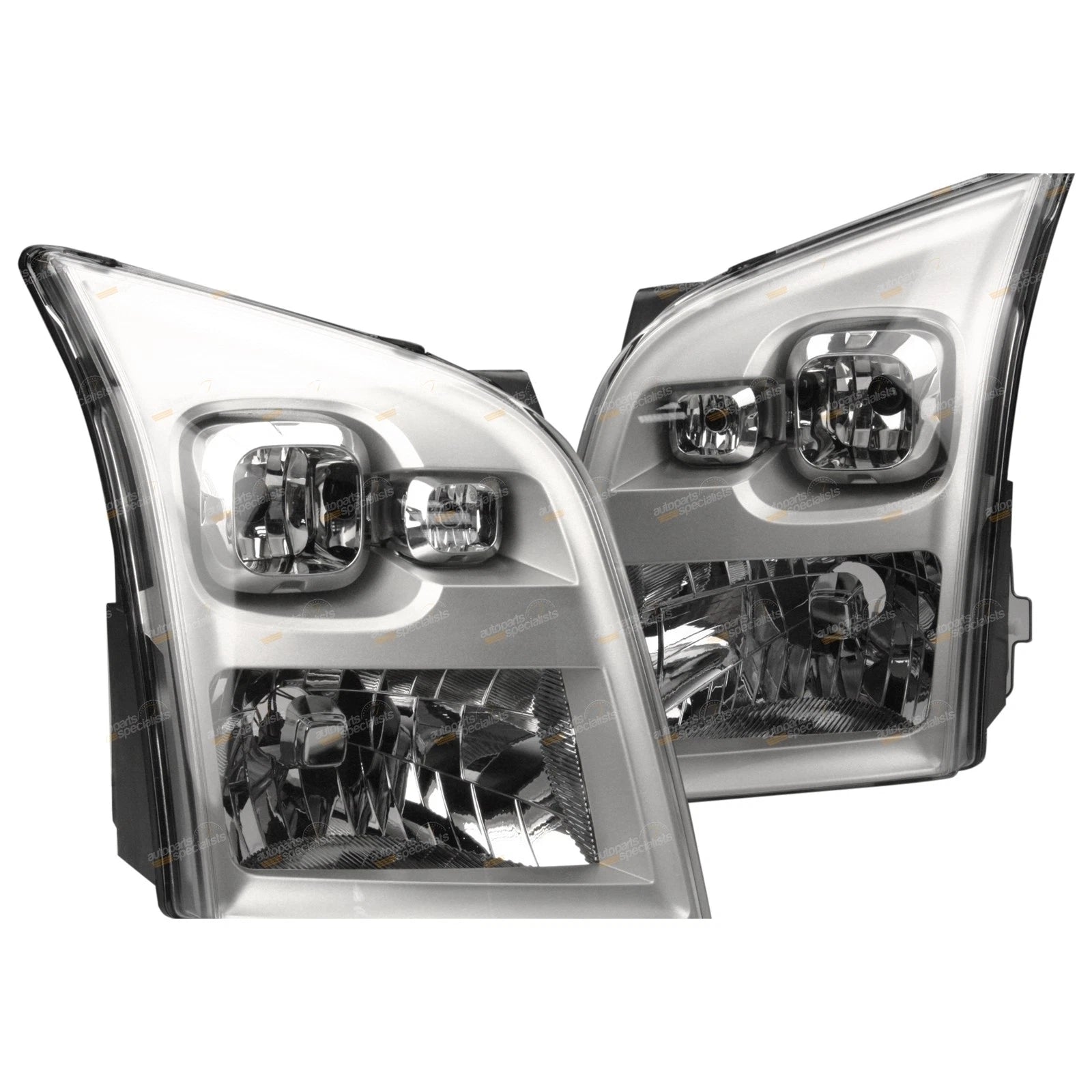 Headlights Left+Right Pair for Ford Transit Van (2006–) LHS RHS