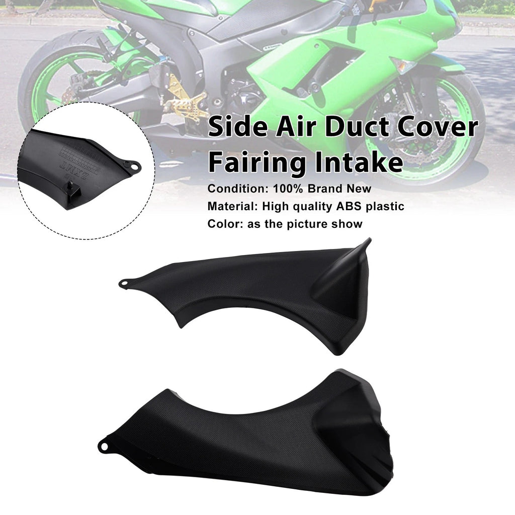 Side Air Duct Cover for Kawasaki Ninja ZX-6R (2007–2008)