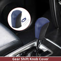 Gear Shift Knob Cover Replacement for Subaru Forester (2006–2012) Blue Faux Leather