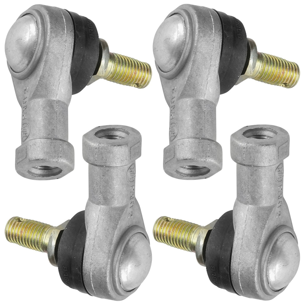 2 Sets Tie Rod End Kit Replacement for Honda TRX250 Fourtrax (1985–1986)