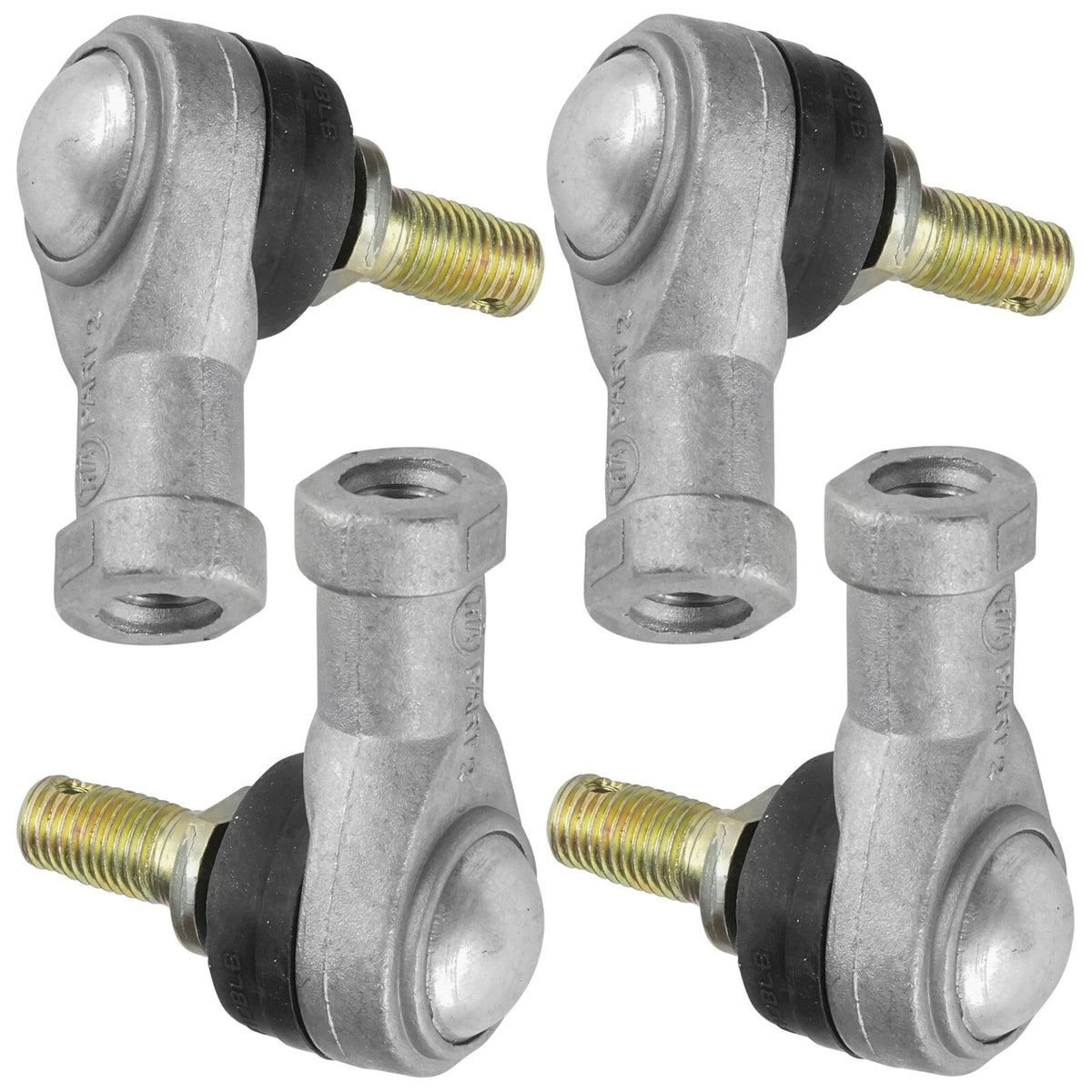 2 Sets Tie Rod End Kit Replacement for Honda TRX250 Fourtrax (1985–1986)