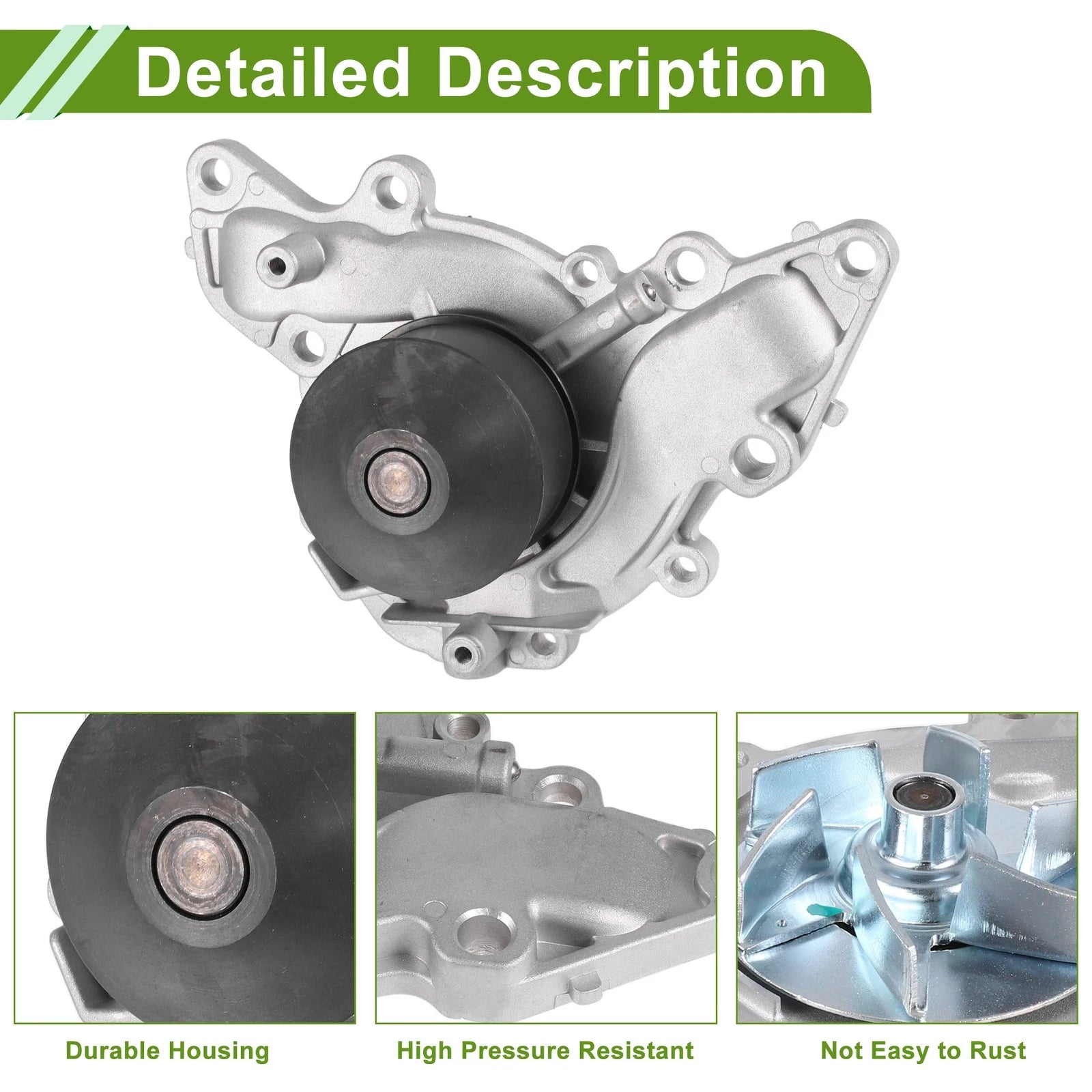 Engine Water Pump for Mitsubishi Eclipse (No.MD973162)