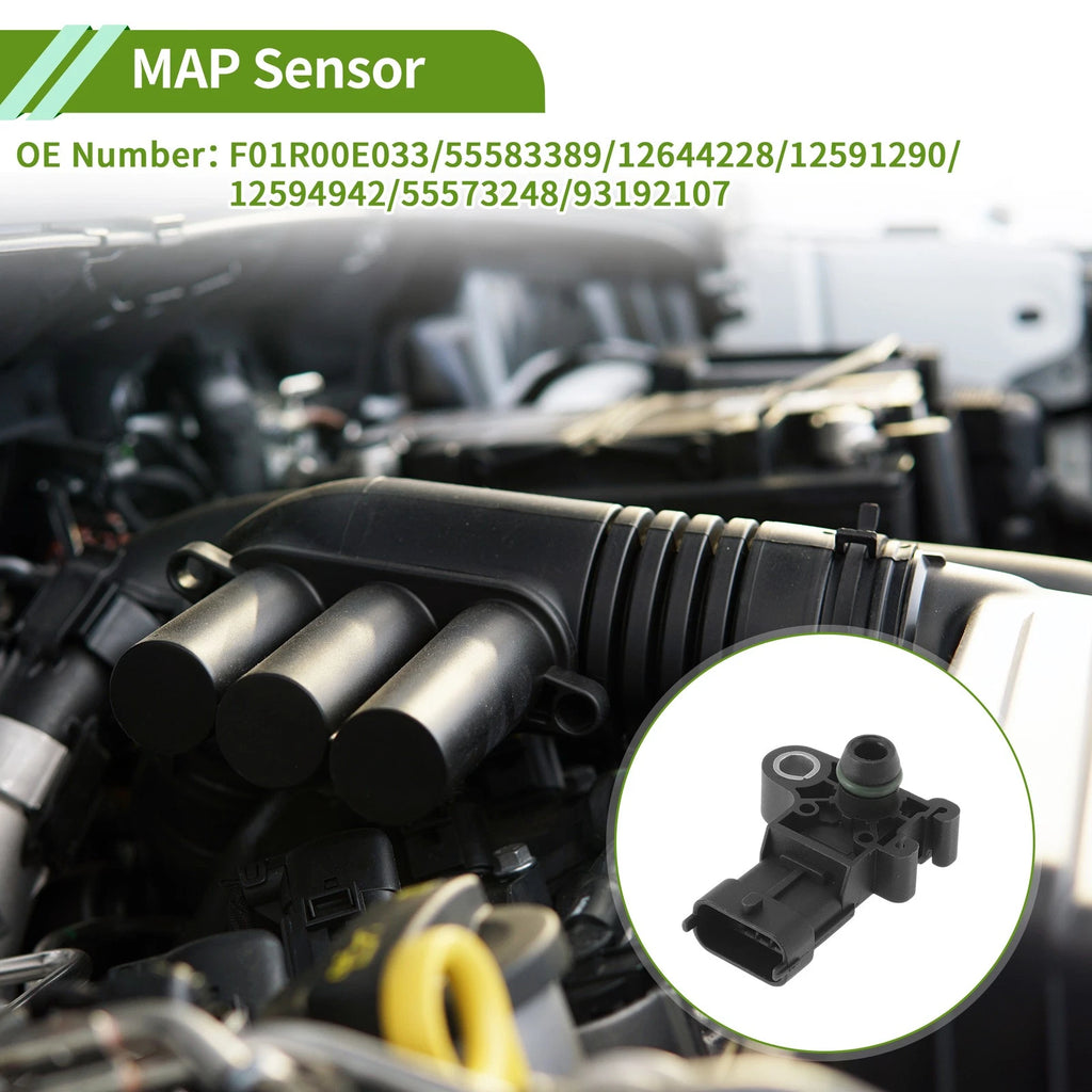 Manifold Absolute Pressure MAP Sensor for Chevrolet Camaro 6.2 (2016–2019)