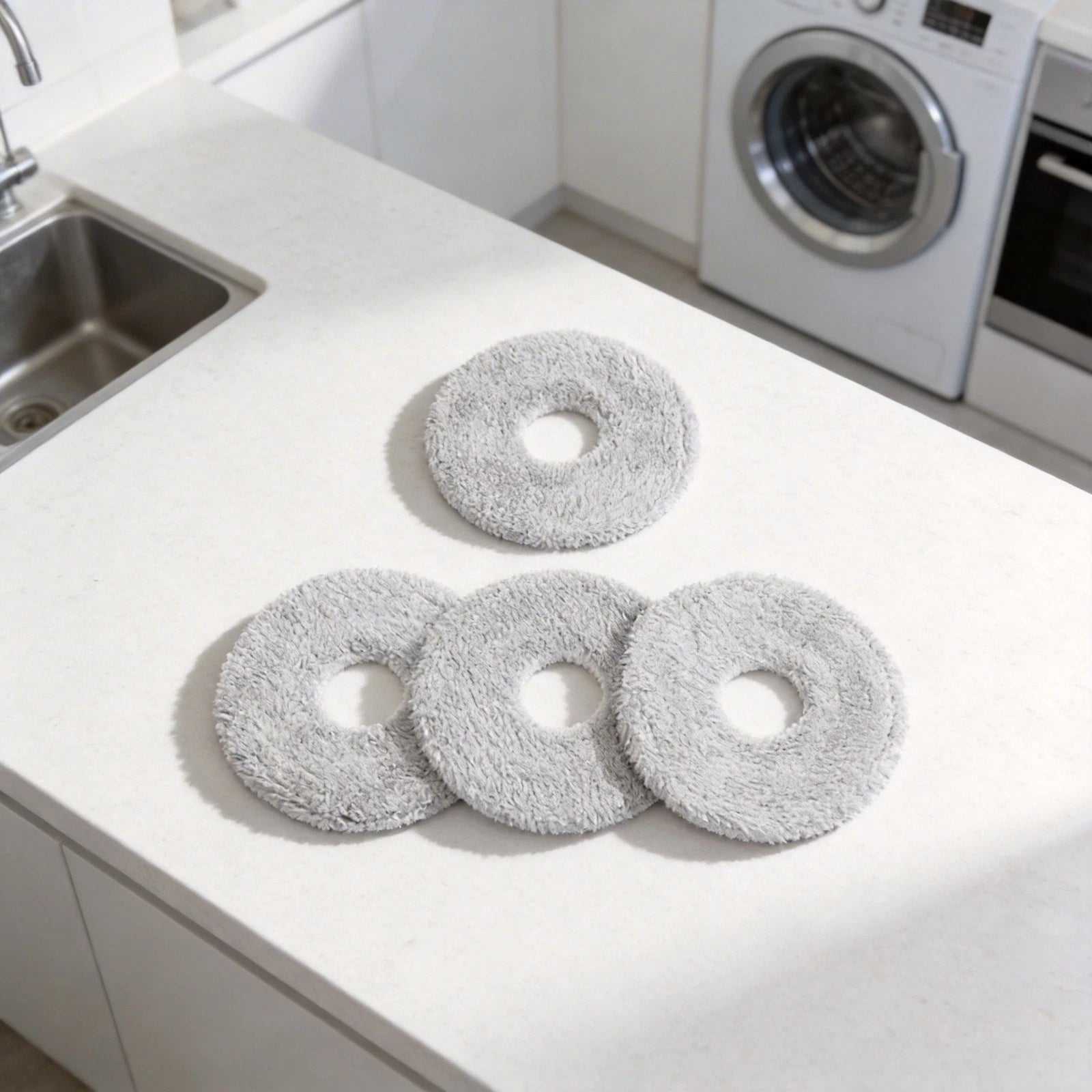 Microfiber Mop Cloths for Universal Use (Reusable, Easy Installation)