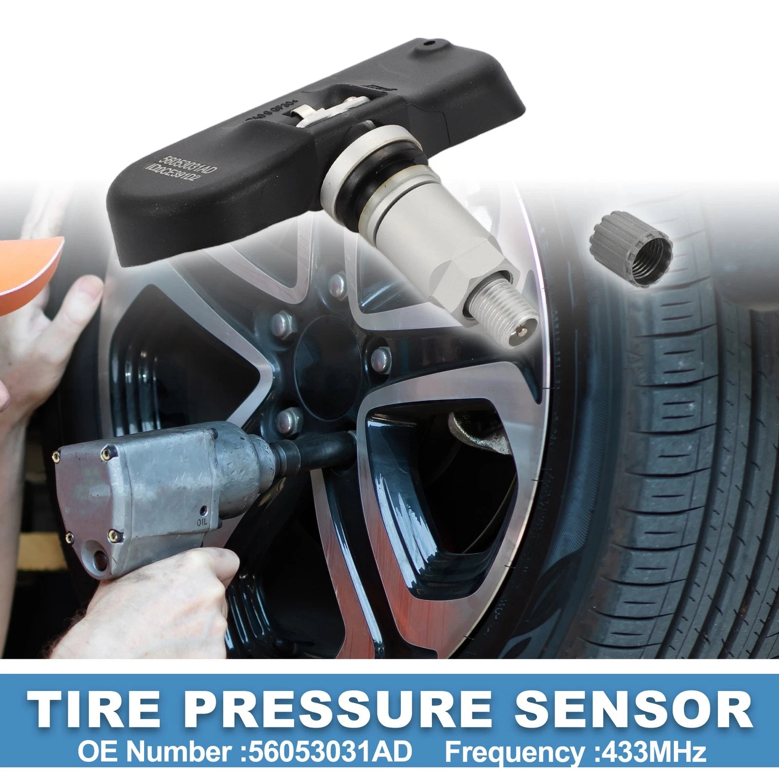 Tire Pressure Sensor Replacement for Chrysler Town & Country (2008–2010)
