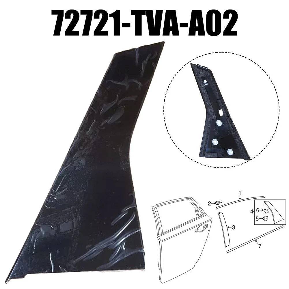 Right Side Pillar Cover Compatible with For Honda For Accord Year Range 2018 22