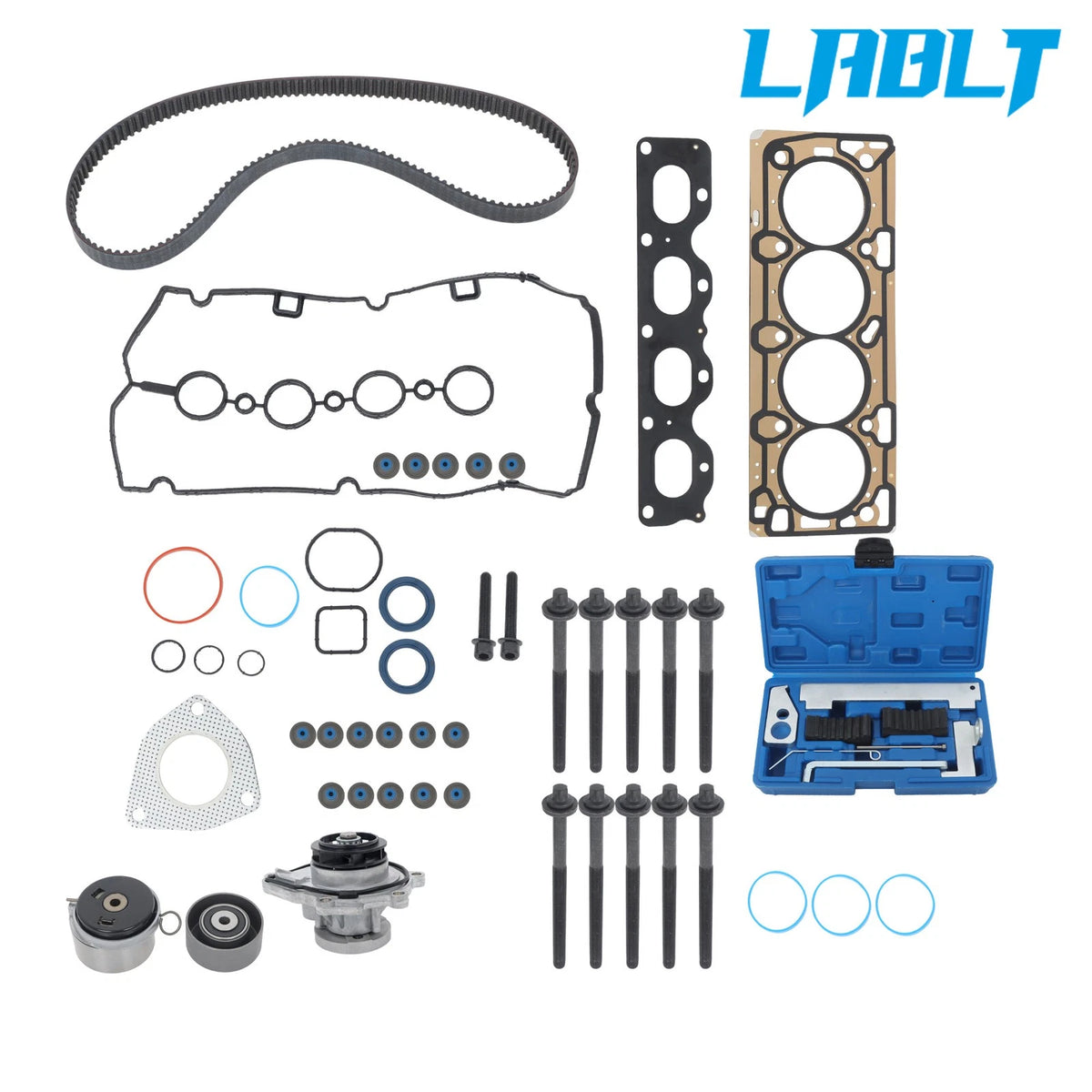 Head Gasket Set, Water Pump, Timing Tool for Chevy Sonic Cruze 1.8L (2012–2018)