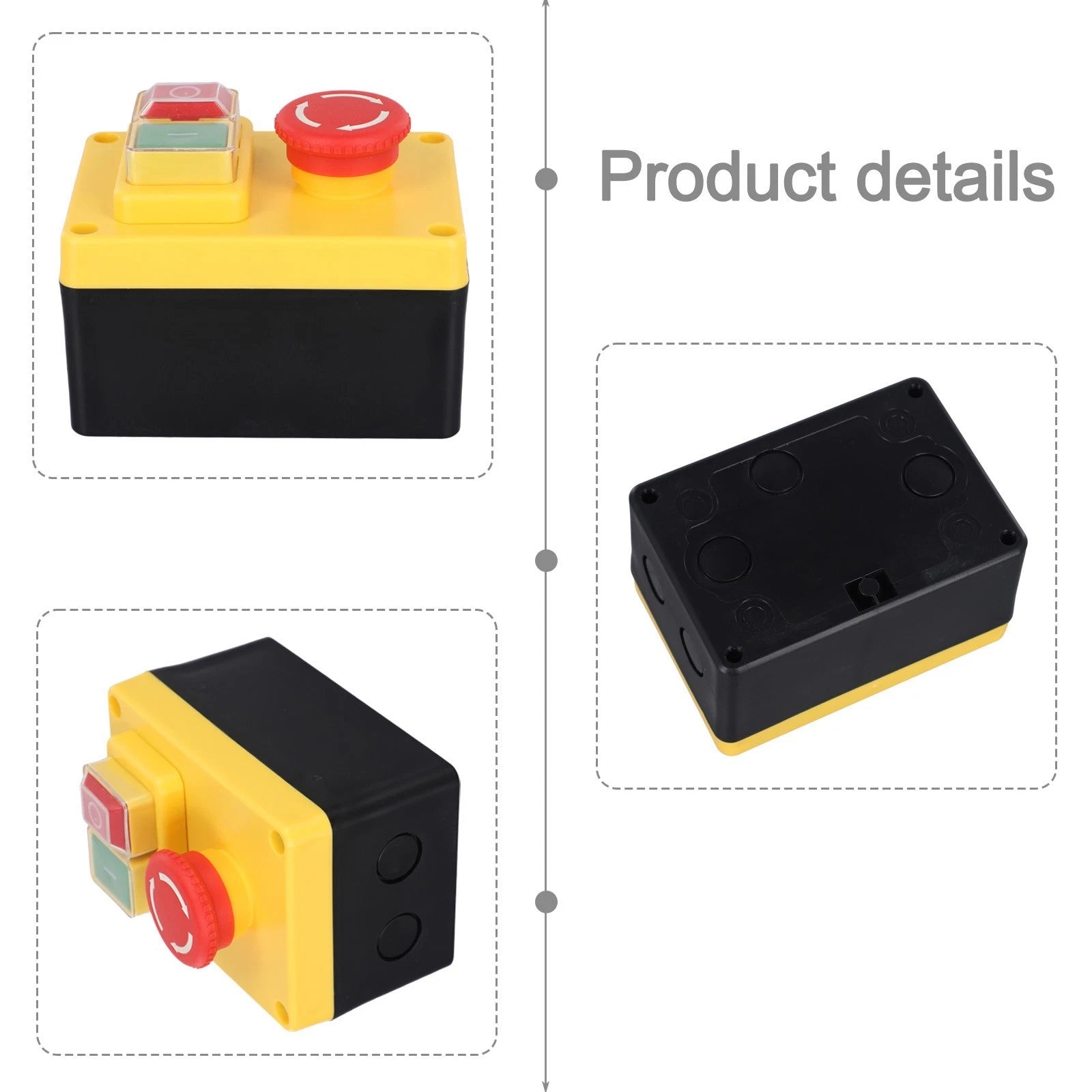 Safety Electromagnetic Pushbutton Switch for Power Tools