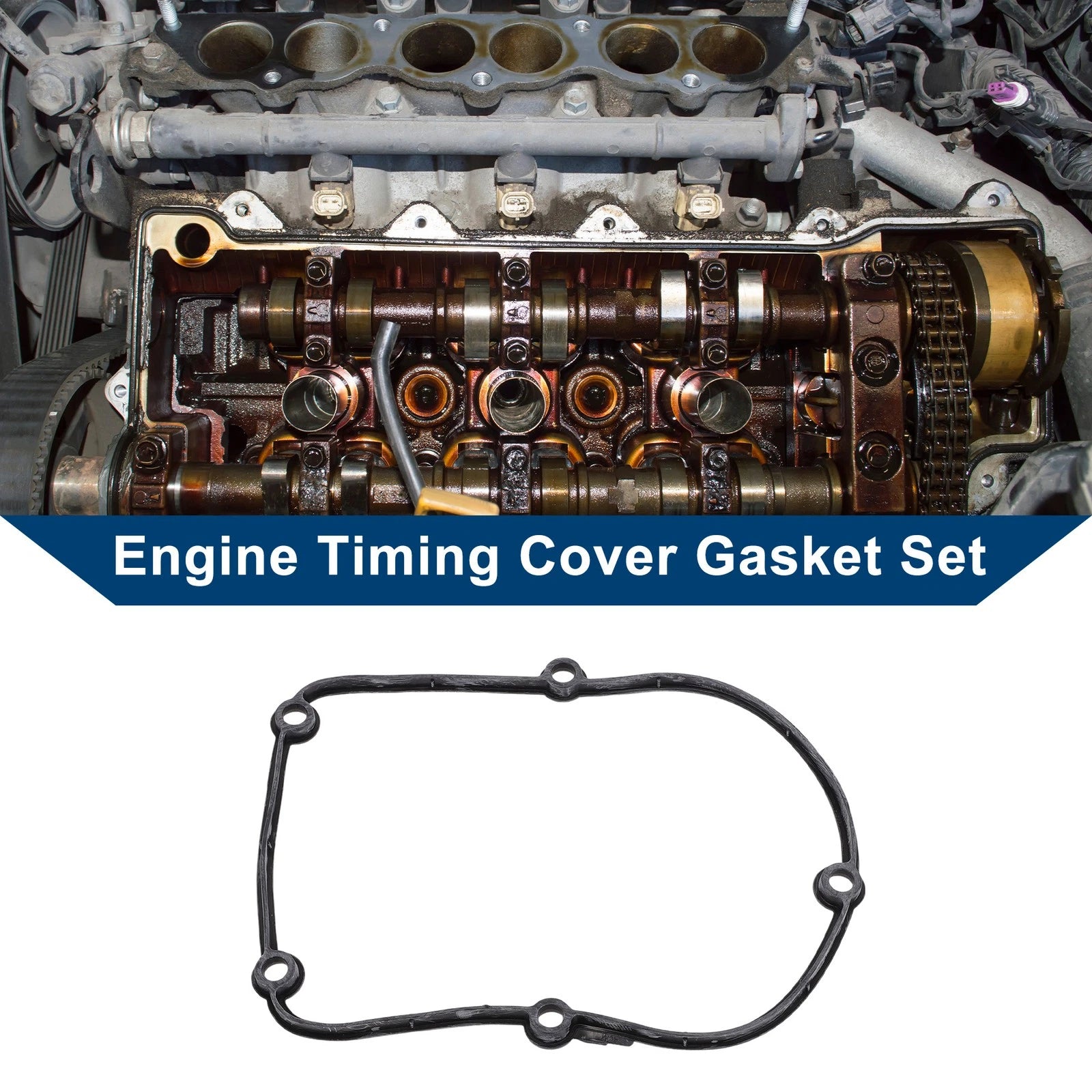 Engine Timing Cover Gasket Replacement for Audi Q3 2.0L (2015–2018)