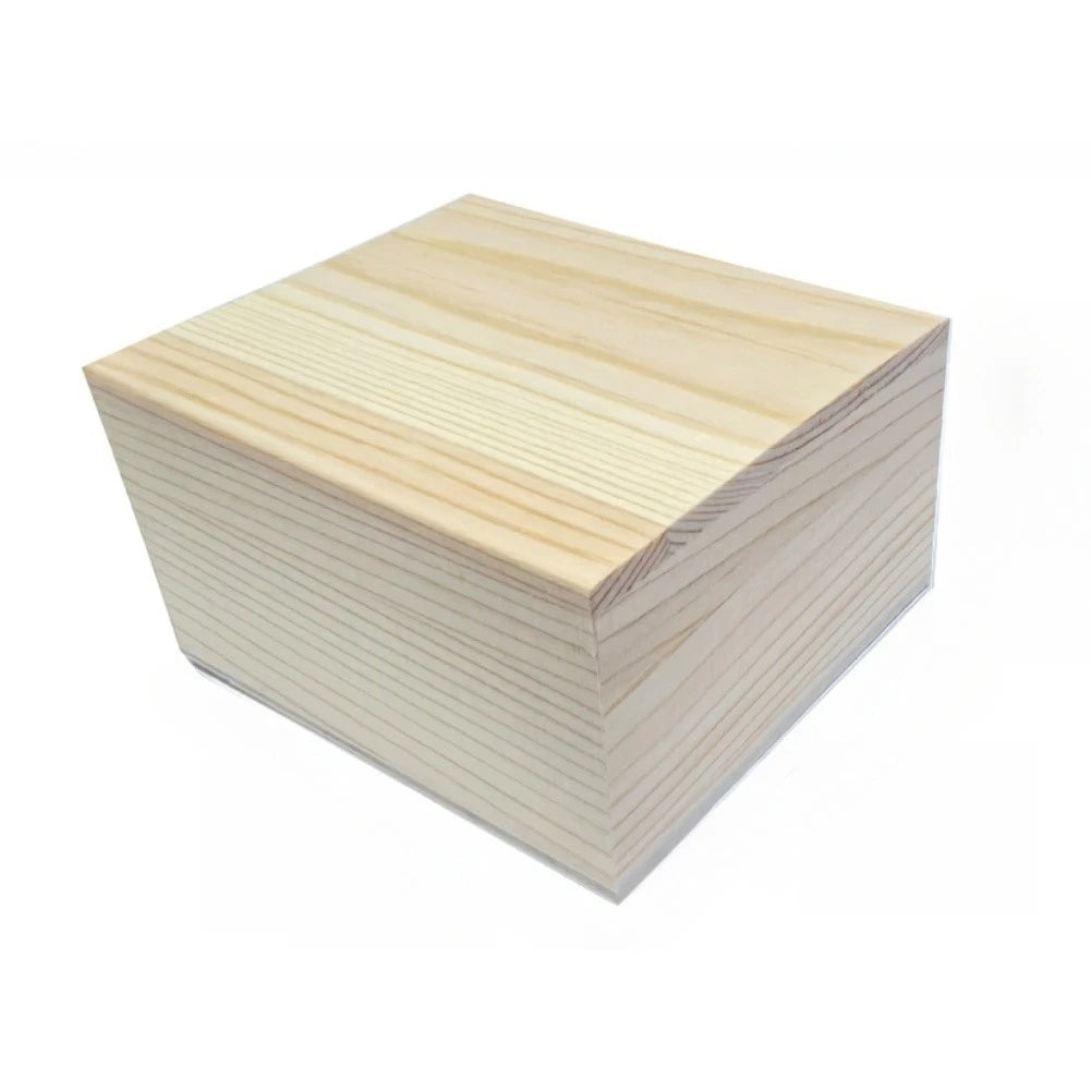 Storage Box for Accessories and Keepsakes (Classic Pine)