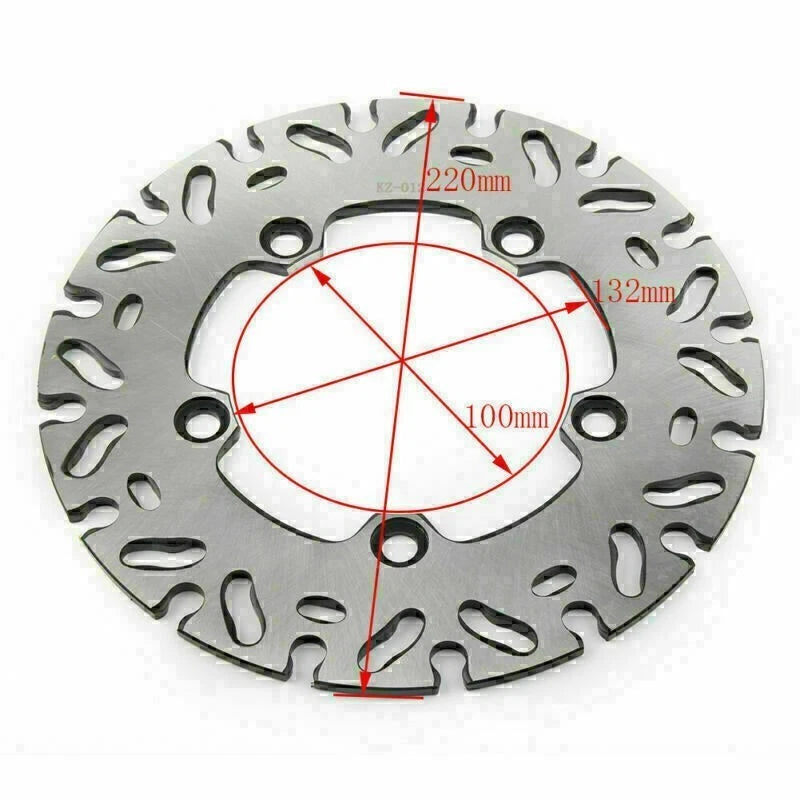 Rear Brake Disc Rotor for Yamaha YZF R1 (2004–2012), YZF R6 (2003–2014)