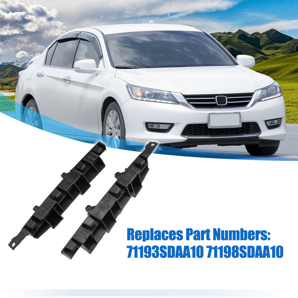 Front Bumper Mounting Support Bracket Pair for Honda Accord (2006–2007)