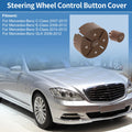 Steering Wheel Control Button Cover Replacement for Mercedes-Benz C-Class (2008–2021)