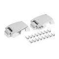 Chrome Trunk Lock Hinges for Harley Touring Electra Glide (1988–2013)
