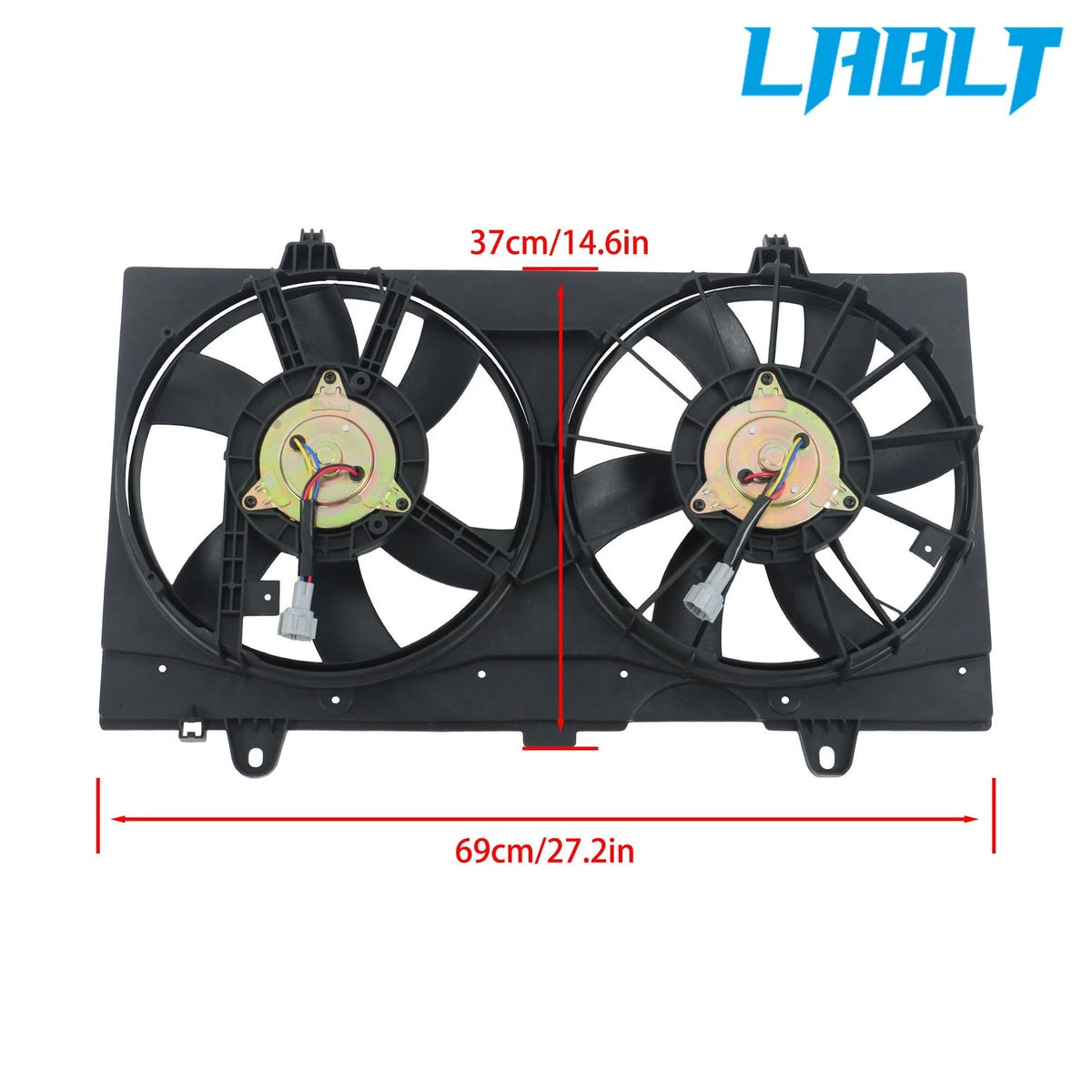 Radiator Cooling Fan Assembly for Nissan Sentra 2.0L (2007–2012)