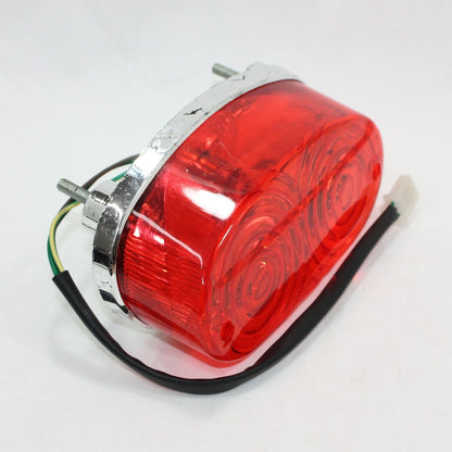 12V Head + Rear Tail Light Lamp for 250CC Dinosaur Style Quad ATV
