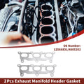 Exhaust Manifold Header Gasket 2 Pcs for Chevrolet Captiva (2006–2022)