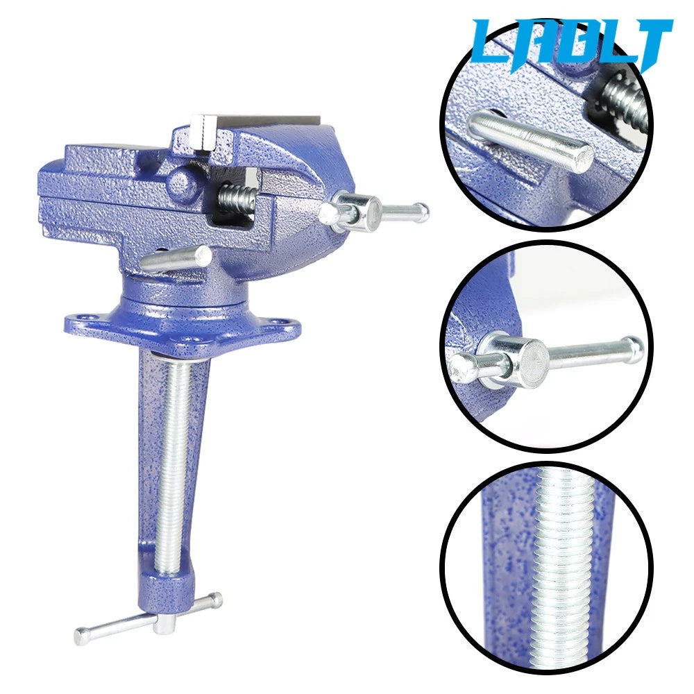 360° Swivel Base Bench Vise for Multi-Functional Use (Universal)