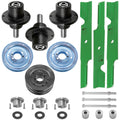 Deck Spindle Blade and Pulley Replacement for Scag Tiger Cub (2017–2021)