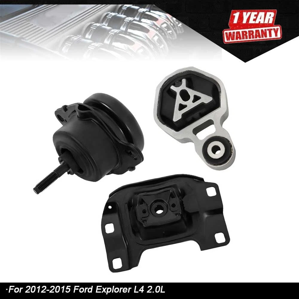 3X Engine Trans Mount for Ford Explorer (2012–2015) A5634 A5612 A5614
