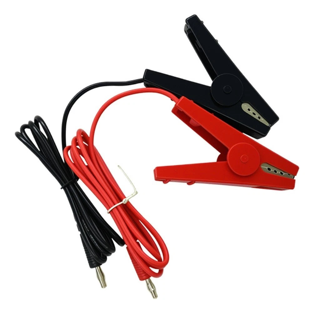 Electric Fence Charger Connection Cable with Clips for Ranch and Farm