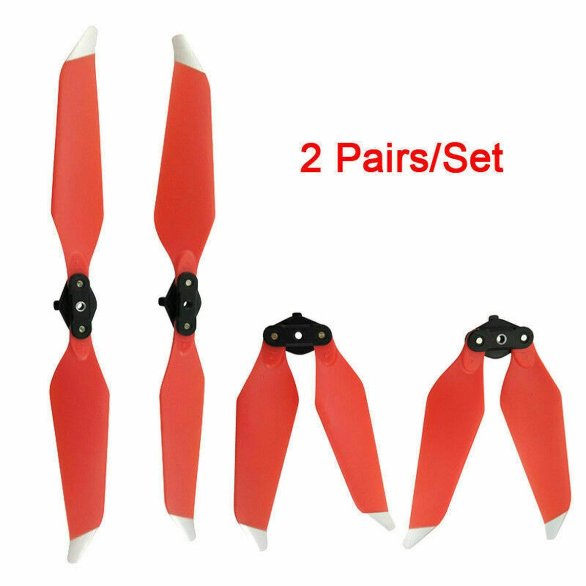 2X Quick-Release Color Propellers 8331F for DJI Mavic Pro Platinum (2016–2018)
