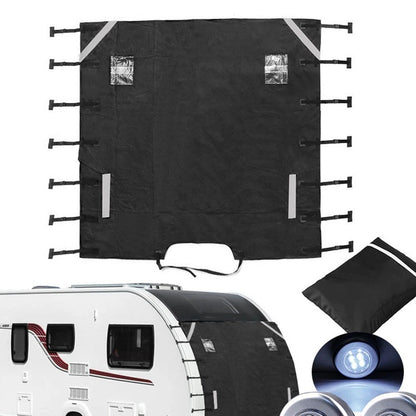 RV Front Cover with LED Lights for Enhanced Safety at Night