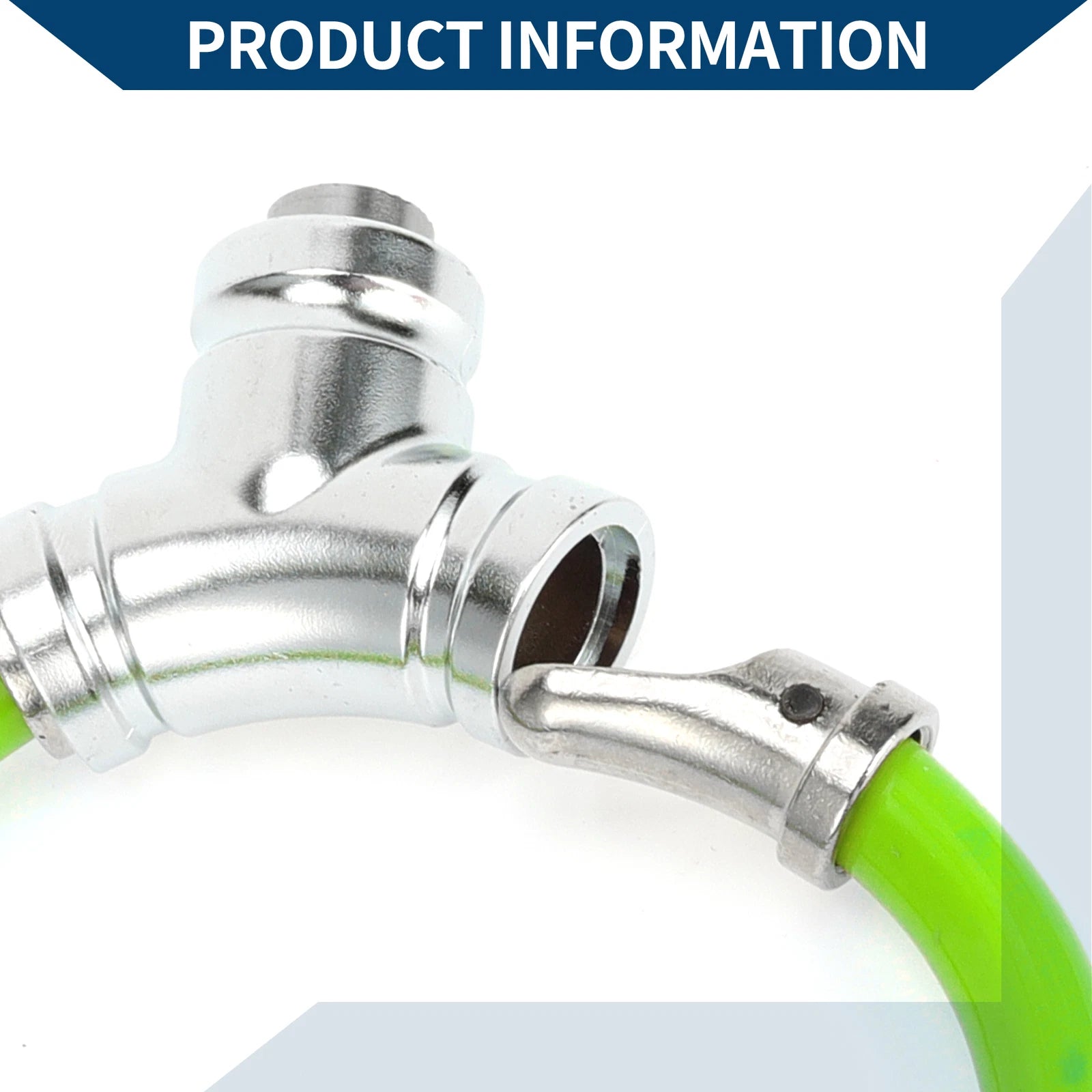1 Pc Portable Anti-Theft Bicycle Lock Cable Ring Green