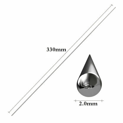 50pcs Aluminium Welding Rods for Easy Weld (330x2 mm)