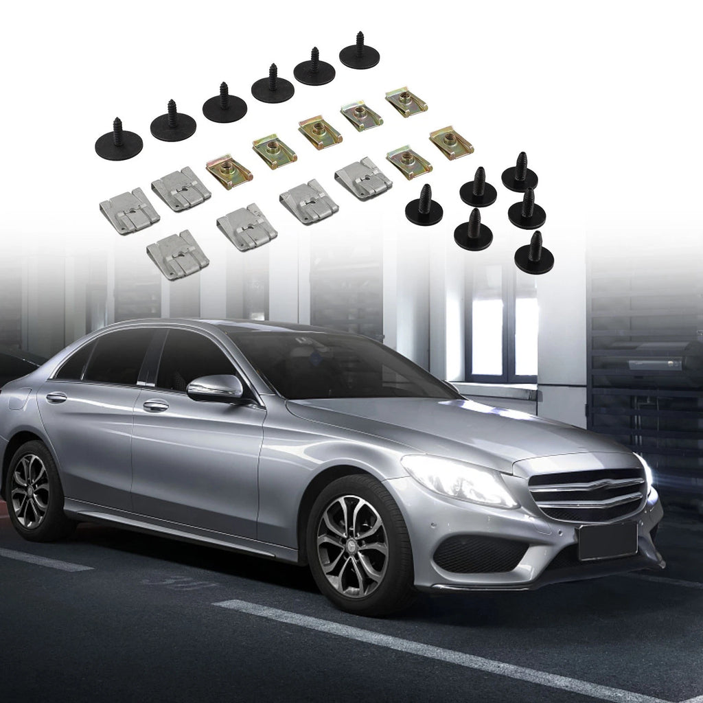 Clips Fasteners for Mercedes-Benz W204 C-Class (2007–2015)