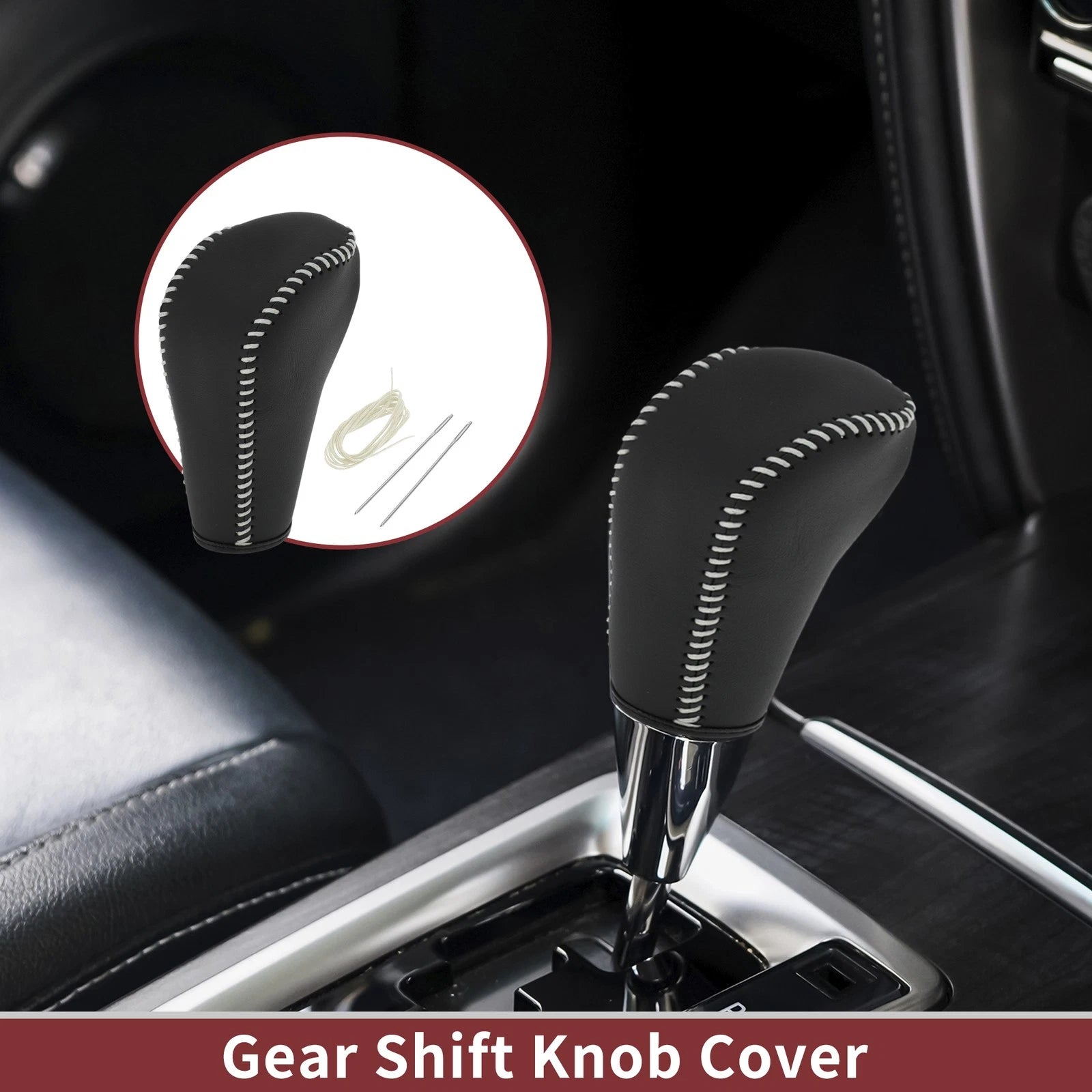 Gear Shift Knob Cover Replacement for BMW 3 Series E90 (2005–2011)