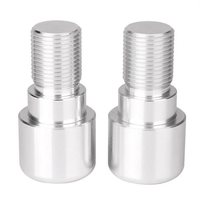 18mm Handle Bar End Grips Plug for Yamaha YZF R6 (1999–2005), YZF R6S (2006–2012) Silver