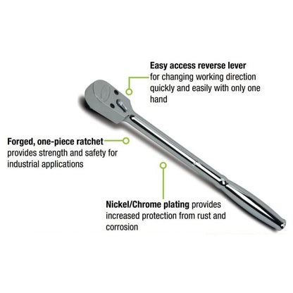 1/2" Drive Sealed Narrow Head Ratchet for Williams