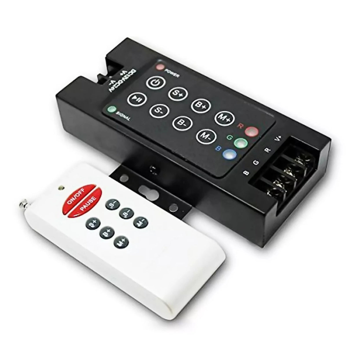 8-Key Wireless Remote Controller for RGB LED Lights Strip (5050/3528)